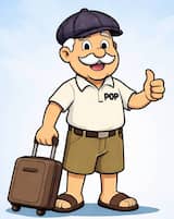 Pop waving, Space-A flight finder mascot